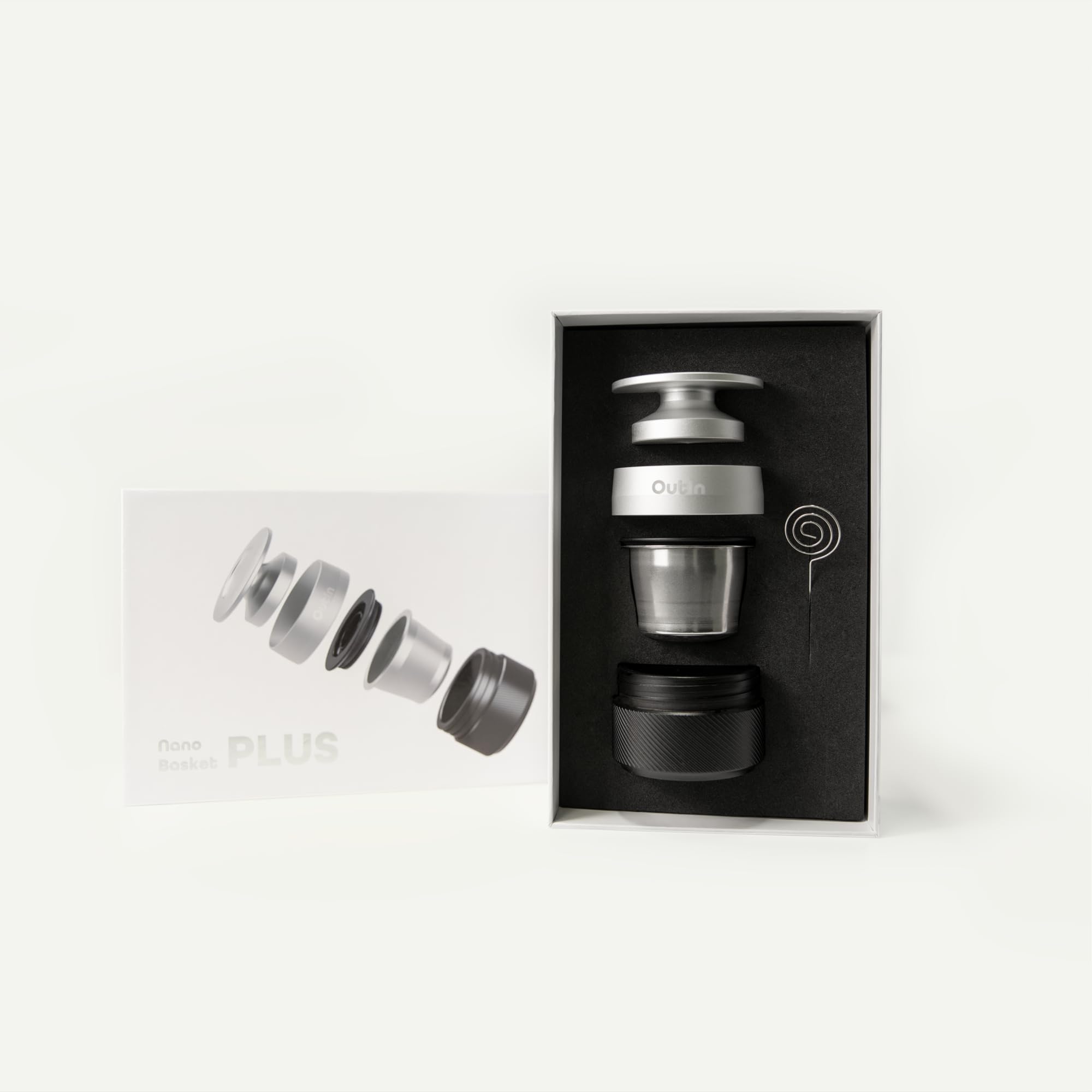 outin nano Basket Plus コーヒースタンド　3点セット Amazon.com: OutIn Nano Espresso Accessories Kit, Basket Plus